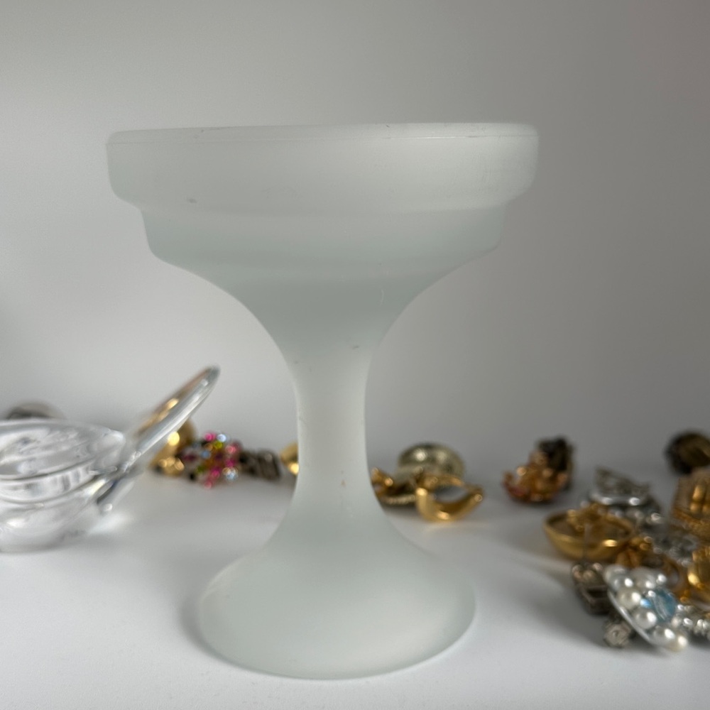 Frosted Glass fairy light (bottom only) satin